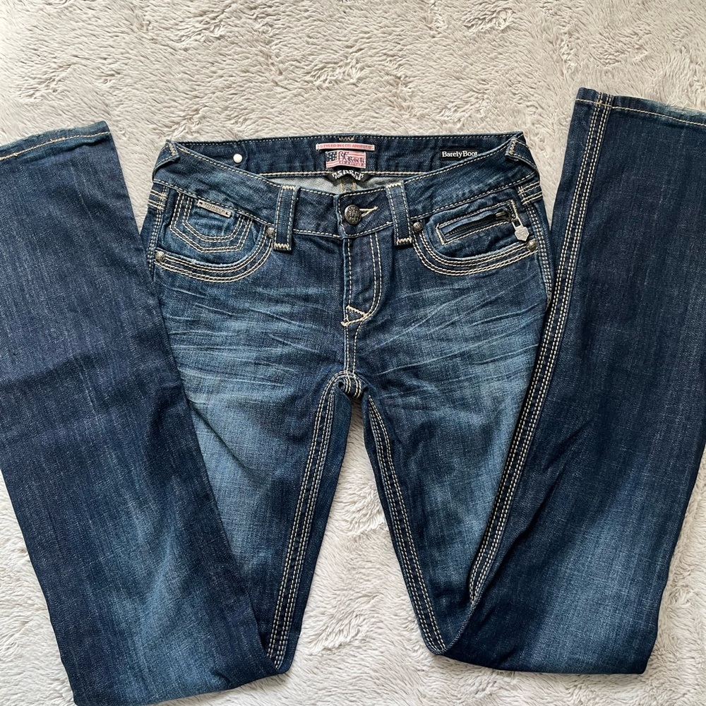 Be Rock for Express Dark Wash Boot Cut Jeans